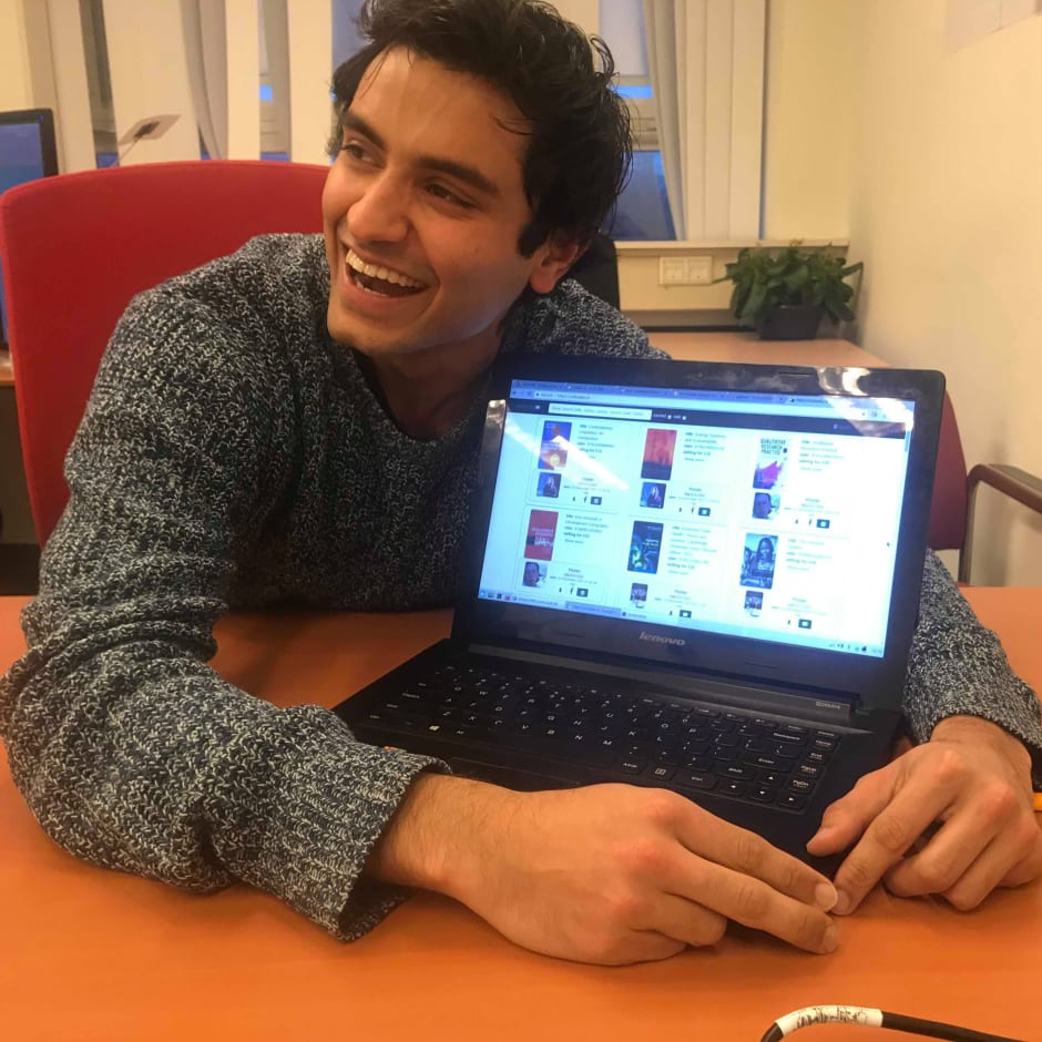 Krishna Shukla, de bedenker van uvabooks.nl